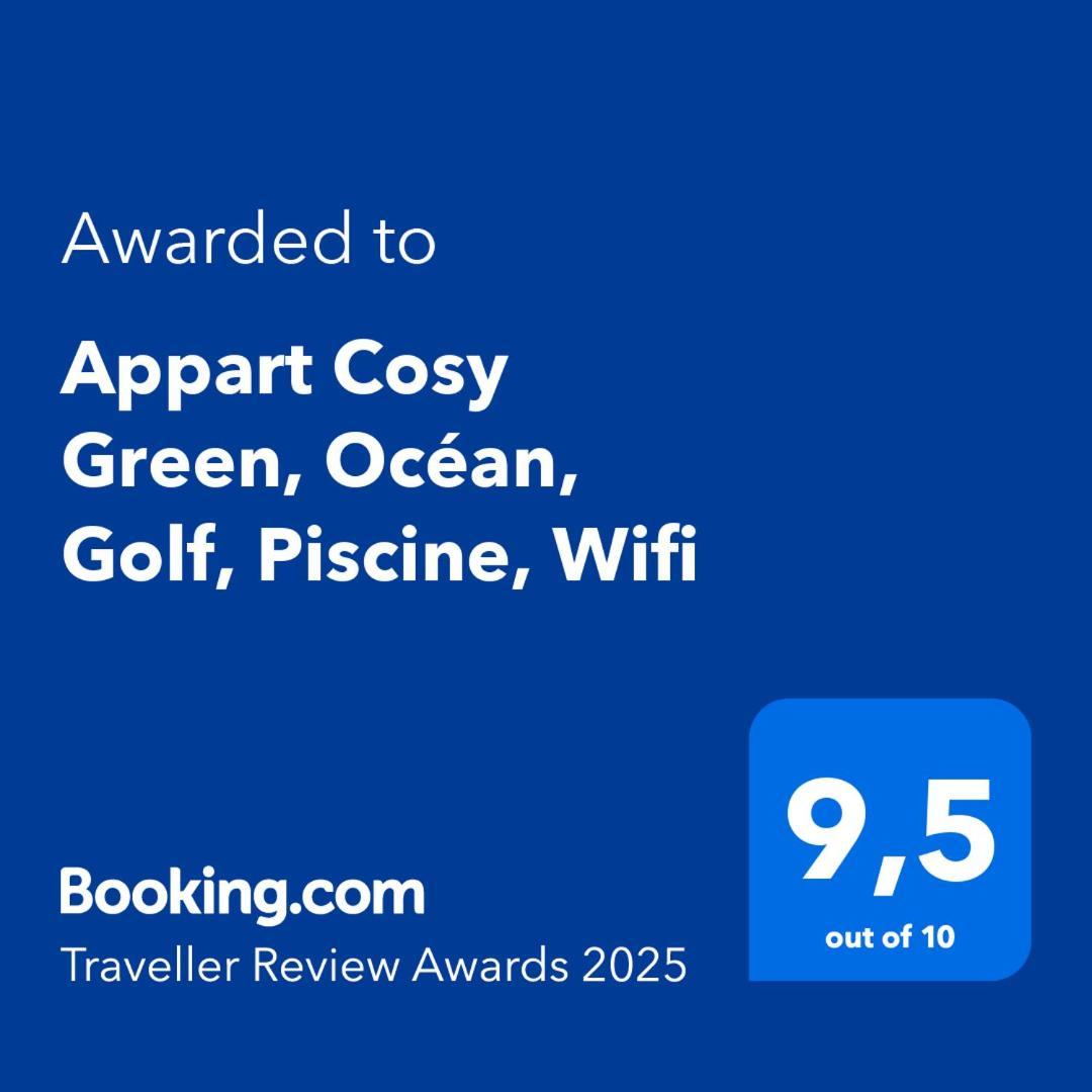 Appart Cosy Green, Ocean, Golf, Piscine, Wifi 莫列马阿 外观 照片